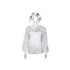 Blouse with Chiffon Sleeves