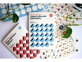 418 jogova abeceda samolepky