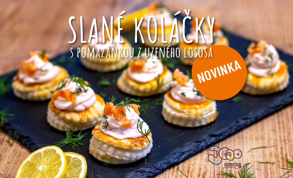 Slané koláčky s lososem