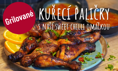 Grilované kuřecí paličky