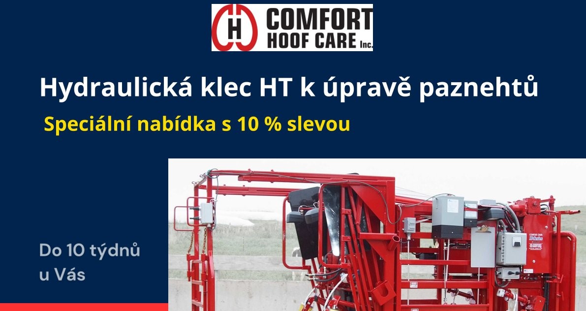 Hydraulická klec s nadstandardní výbavou