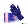 Nitrilové rukavice (bez pudru) tmavě modré, 100 ks