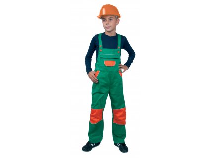 Montérkové kalhoty s laclem dětské PINOCCHIO