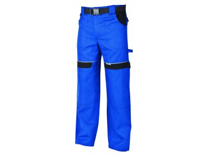 Montérkové kalhoty do pasu COOL TREND modrá/černá