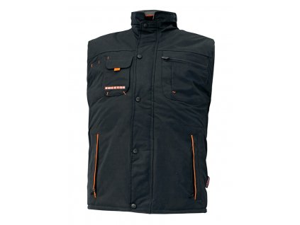 Vesta zateplená EMERTON TMAVĚ MODRÁ.