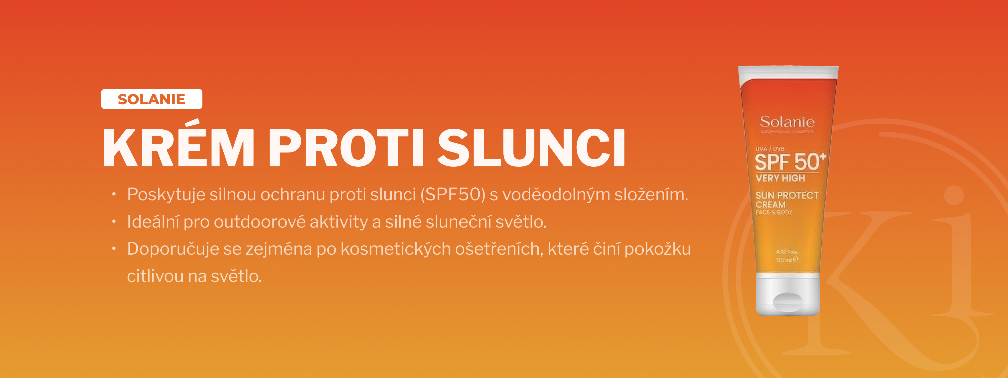 Krém proti slunci