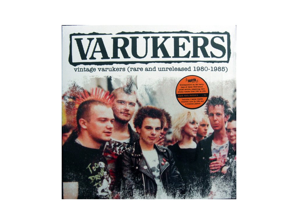 Varukers* - Vintage Varukers (Rare And Unreleased 1980 - 1985)