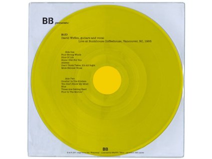 David Wiffen - At The Bunkhouse Coffeehouse