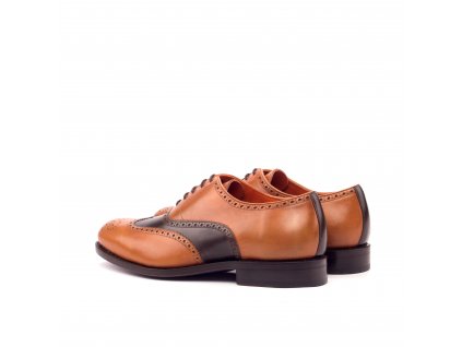 Full Brogue Goodyear Welted Painted Calf Cognac Painted Calf Dark Brown Ang96