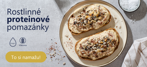 Rostlinné proteinové pomazánky | Kalma.cz