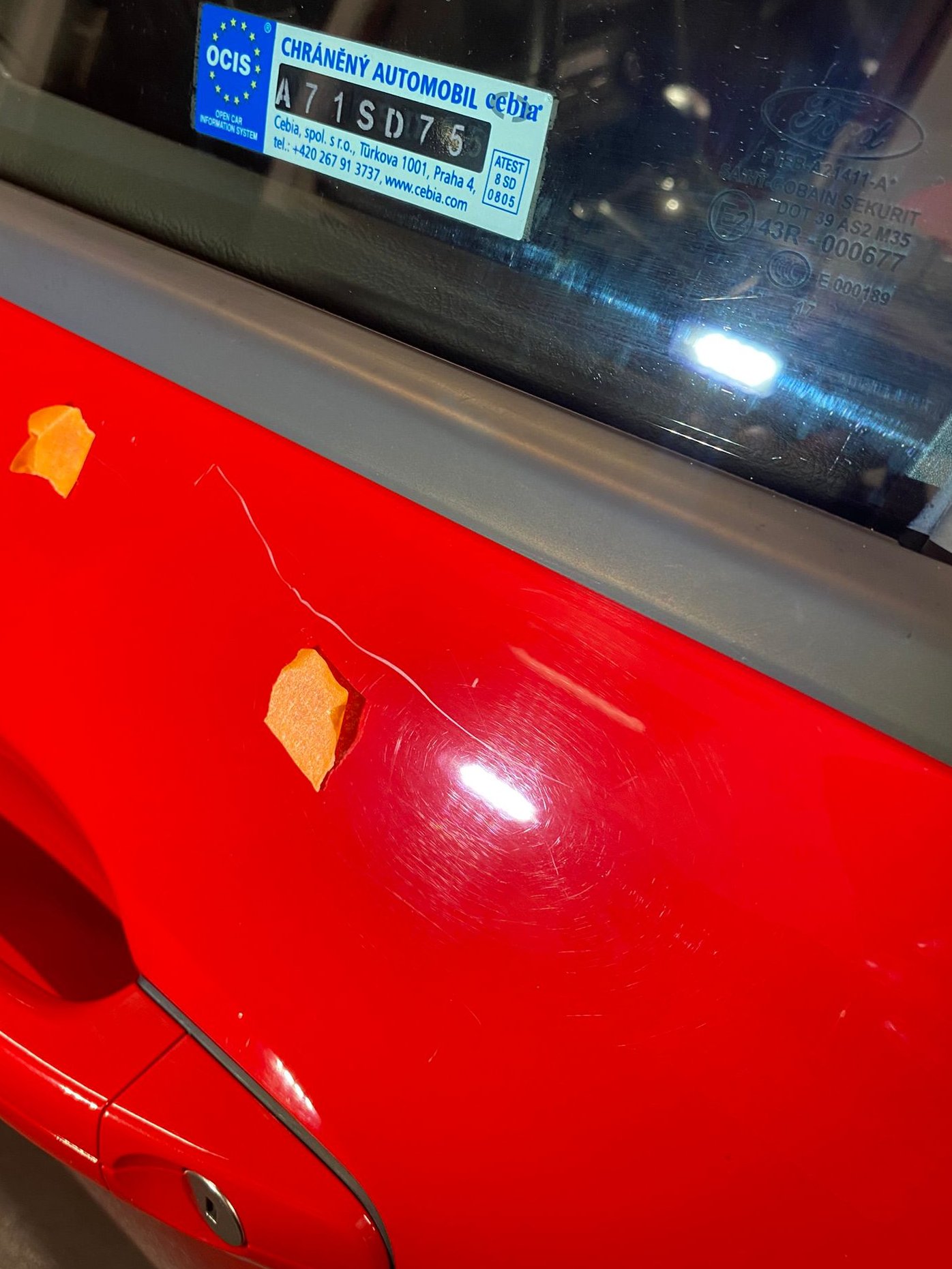 Retuš Laku Ford Focus ST