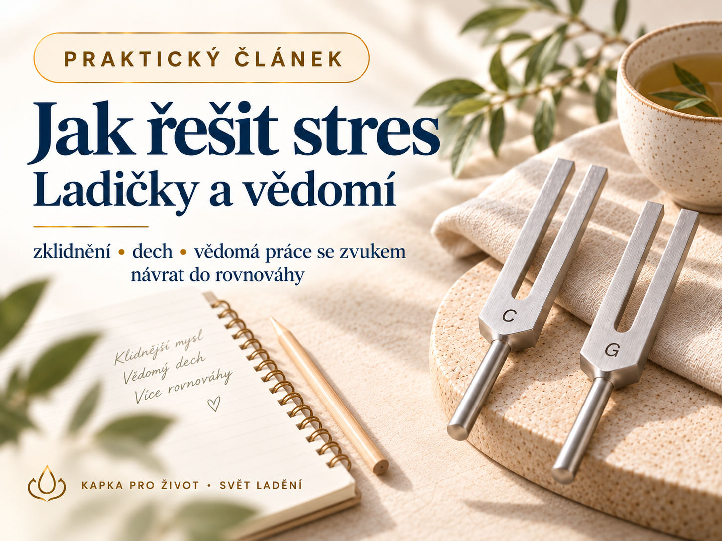Jak řešit stres – ladičky a vědomí