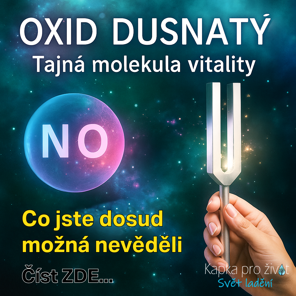 Oxid dusnatý: Tichý alchymista zdraví, vědomí a hlubokého klidu