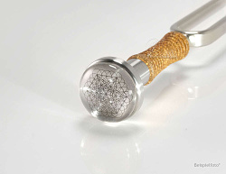 Blume-des-Metatron-Bergkristall-25mm-Stahl-Stimmgabelaufsatz-tuningfork-gemfoot-KS-1a_ml