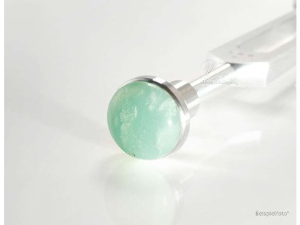 Amazonit 25mm Alu Stimmgabelaufsatz tuningfork gemfoot KS n ml