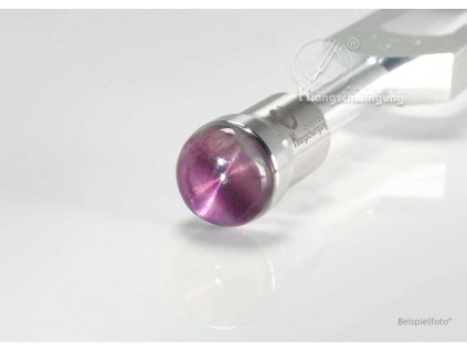 Fluorit 15mm Tuningfork Gemfoot Stimmgabel Aufsatz Edelstein Klangschwingung ml