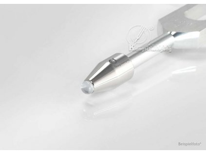 BergKristall 6mm Tuningfork Gemfoot Stimmgabel Aufsatz Edelstein Klangschwingung 8mm d ml