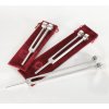 3er Set Otto 32 64 128Hz Stimmgabel Tuningfork Klangschwingung de Stimmgabel Etui n1
