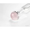 Rosenquarz 25mm Alu Stimmgabelaufsatz tuningfork gemfoot Klangschwingung ml