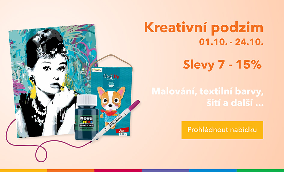 Podzimní slevy Kreativa