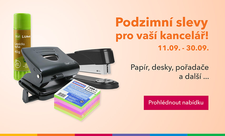Podzimní slevy pro kancelář