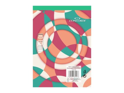 Blok CONCORDE A5, 50 listů čtvereček