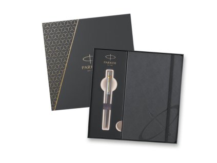 Darkova-kazeta-Parker-Jotter-XL-Core-Grey-GT-sada-kulickove-pero-a-zapisnik