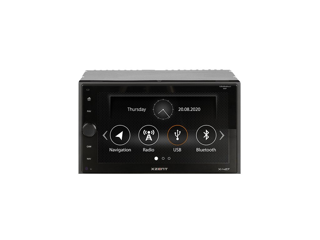 XZENT X-427 USB Bluetooth Digitalradio Autoradio Einbauset für Renault  Trafic 3