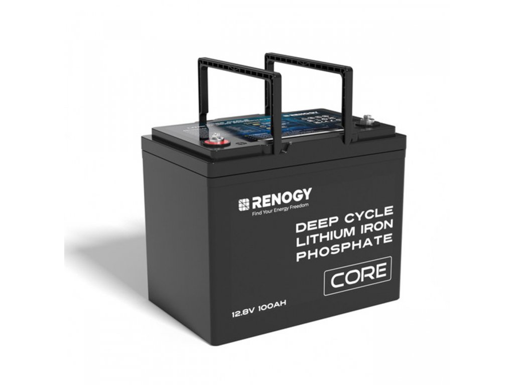 Renogy LiFePO4 baterie 12V 100Ah Deep Cycle  Lithium Iron Phosphate