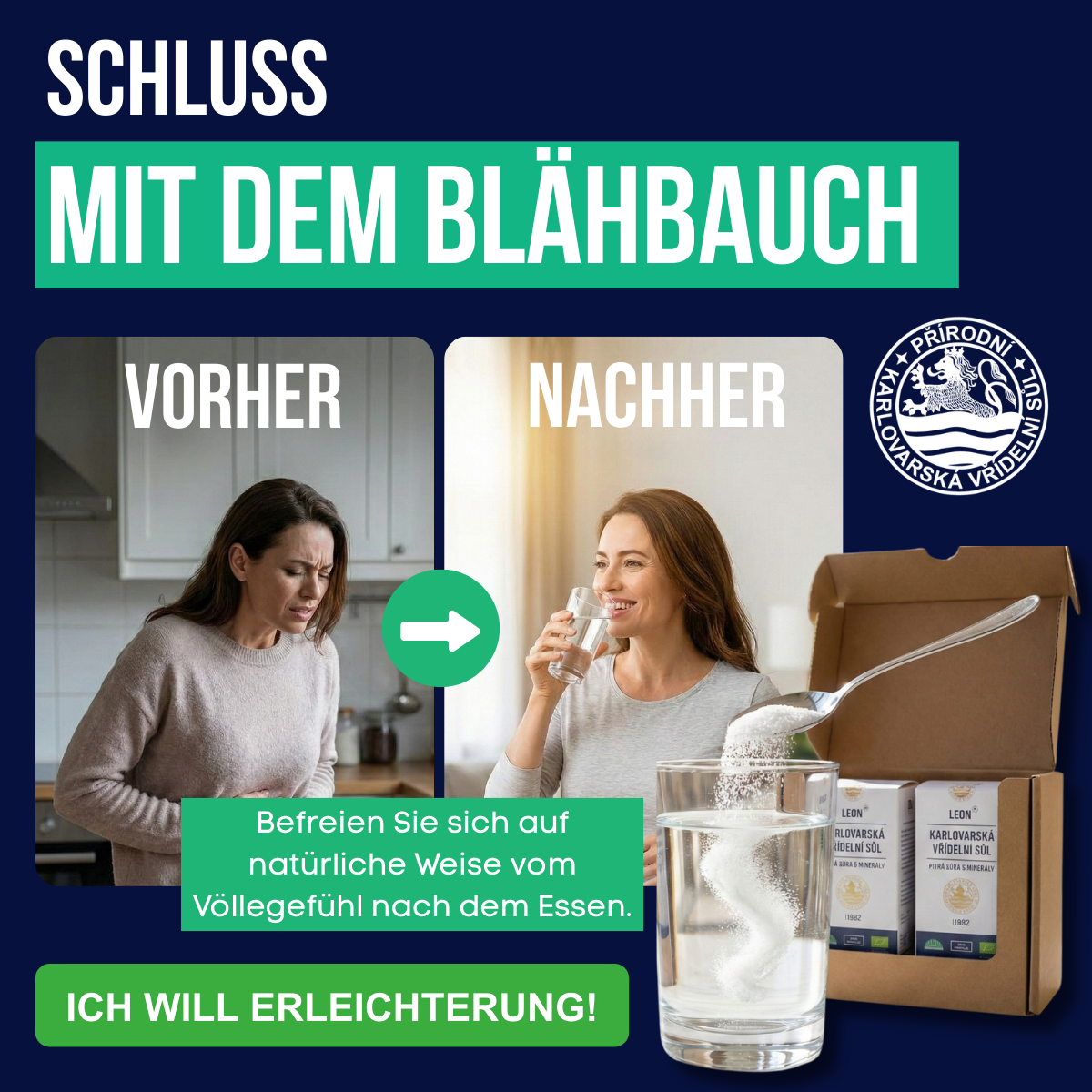 Kein Blähbauch mehr: Entdecken Sie ein seit Jahrhunderten bewährtes Rezept aus Karlsbad