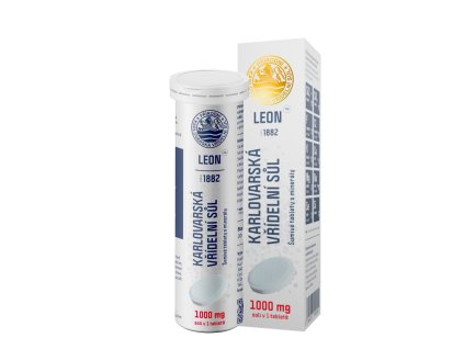 EFFERVESCENT TABLETS WITH MINERALS: natural flavor