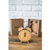 Retroclock 4 čárky budík hodiny kartonové designové minimalistické papírové dřevěné z kartonu Kartoons 3