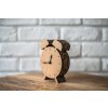 Retroclock 12 čárek budík hodiny kartonové designové minimalistické papírové dřevěné z kartonu Kartoons 6