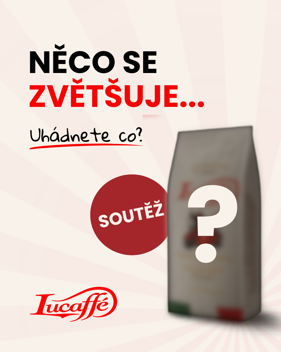 ☕ Uhádněte novinku Lucaffé a vyhrajte zásobu kávy!