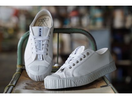 LOW TOP 55/1/43 WHITE RECYCLED