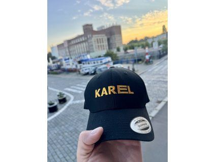 Kšiltovka KAREL 2026 černá