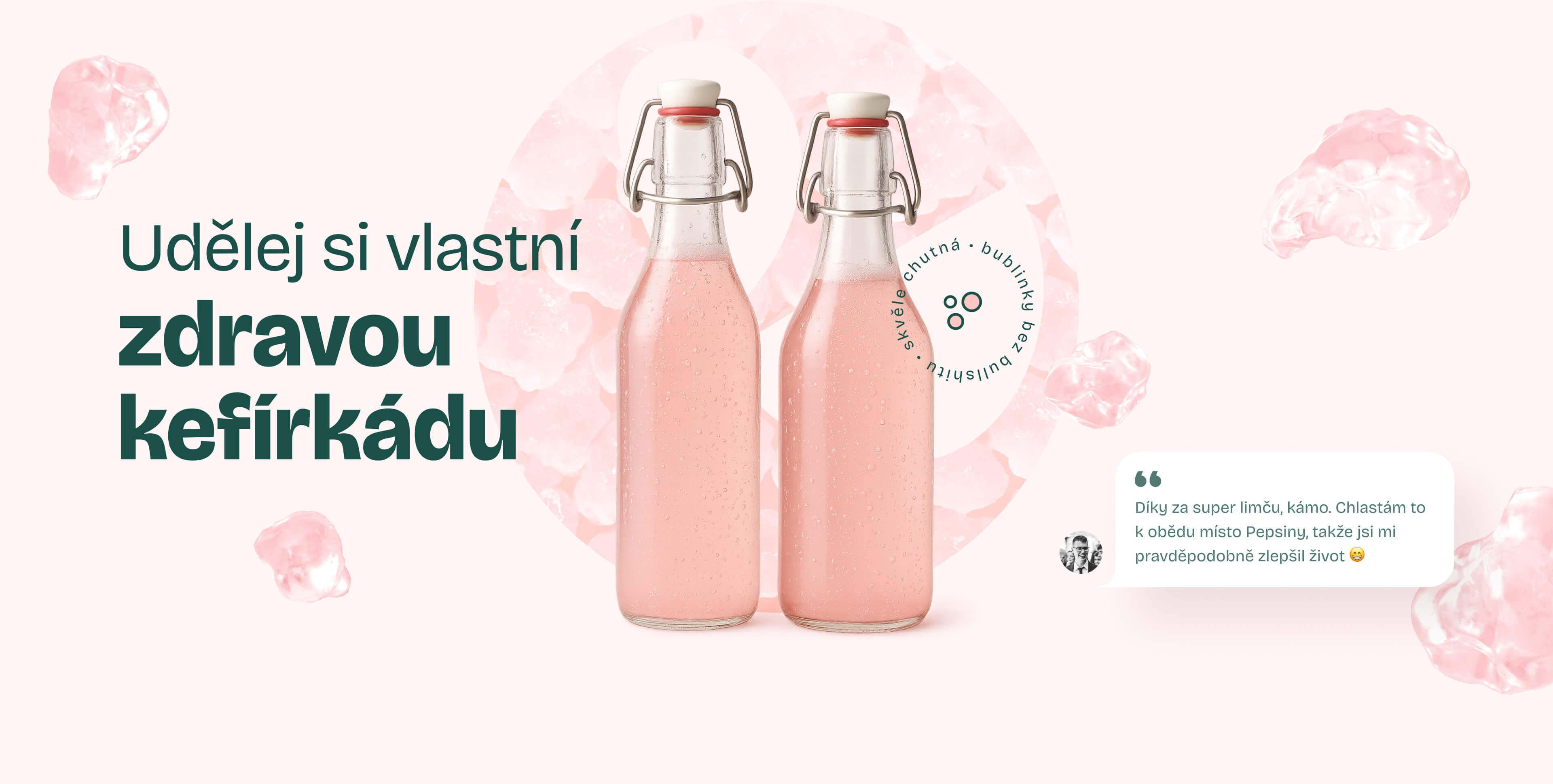 Udělej si vlastní zdravou kefírkádu