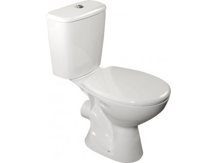 AQUALINE - JUAN WC kombi mísa s nádržkou vč. splachovací soupravy, zadní odpad (LC2154)