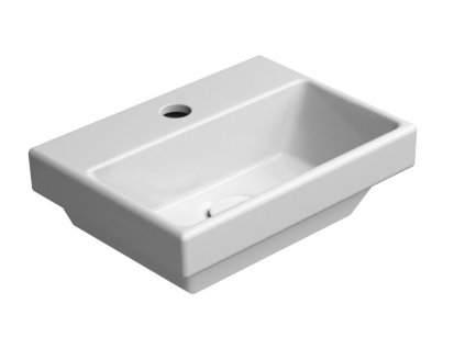 GSI - NORM keramické umývátko s otvorem, 35x26cm, bílá ExtraGlaze 8650111