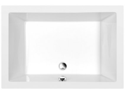 POLYSAN - DEEP hluboká sprchová vanička, obdélník 110x75x26cm, bílá 72883