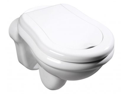 KERASAN - RETRO závěsná WC mísa, 38x52cm, bílá 101501