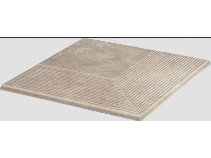 Paradyz Viano beige stopnica narozna 30x30 (3570438)