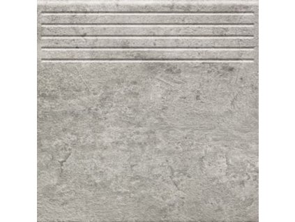 Tubadzin Gris grafit schodovka 33,3x33,3 (6002141)