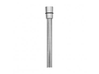 JIKA Cubito pure - sprchová hadice, 1700 mm, PVC černé kroužky (H3621X00002721), stříbrná