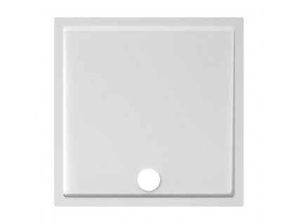 JIKA Padana - sprchová vanička, čtvercová, litý mramor (H211932), bílá (H2119320000001)