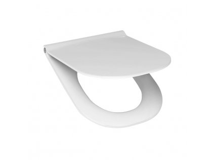 JIKA Mio - WC sedátko s poklopem, duroplast, odnímatelné, nerez úchyty (H891710), bílé, kovové úchyty (H8917100000631)