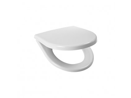 JIKA Lyra Plus - WC sedátko s poklopem, duroplast, nerez úchyty (H893384), bílé (H8933843000631)