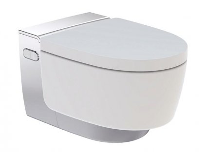 Geberit AquaClean kompletní závěsné WC Mera Comfort 59 cm, pochromovaná lesklá (146.212.21.1)