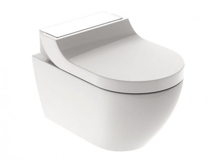 Geberit AquaClean kompletní závěsné WC Tuma Comfort 55,3 cm, sklo bílé