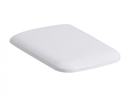 Geberit iCon Square WC sedátko 44,9 cm, duroplast, závěsy pochromovaná mosaz, bílá (571900000)